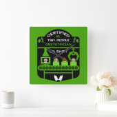 産科医の感謝と感謝のギフト スクエア壁時計 (ホーム)