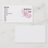 産科学の可愛い人 名刺 (正面/裏面)