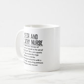 産科看護師 コーヒーマグカップ (正面左)