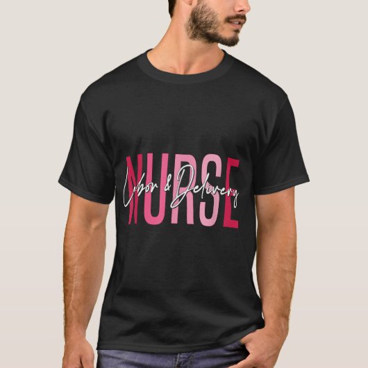 産科看護師 産科看護師感謝の日 Tシャツ (正面)