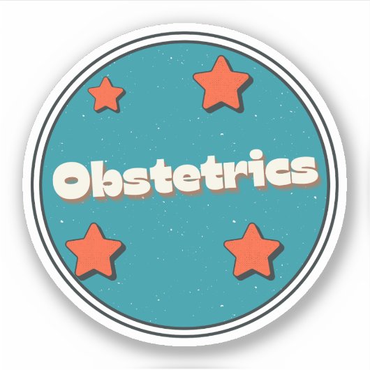 産科 シール (正面)