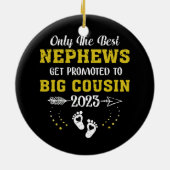 甥だけ最高の大従兄弟に昇進する2 セラミックオーナメント (裏面)