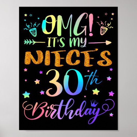 甥っ子の30歳の誕生日おめでとう 甘い30歳 ポスター (正面)