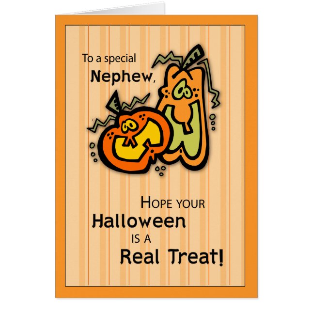 甥のカボチャ・ハロウィン (正面)