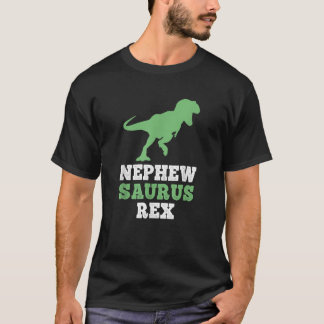 甥のサウルスレックスおもしろい恐竜の甥のサウルスの贈り物 Tシャツ