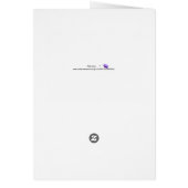 甥のパレード素晴らし札 (裏面)