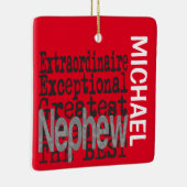 甥の並外カスタム セラミックオーナメント (右)