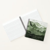 甥の山への手紙Keepsake Journal ノートブック (内部)