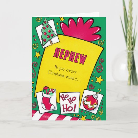 甥の希望あらゆるクリスマス分… シーズンカード (正面)