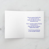 甥の第1クリスマス-挨拶状 シーズンカード (内部)