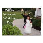 甥の結婚式の日に (正面横)