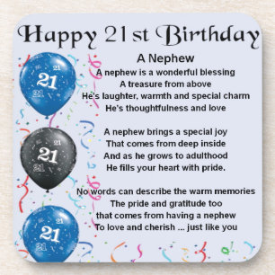 甥の詩–21歳の誕生日 コースター