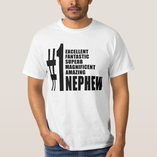 甥の誕生日プレゼント: 第1甥 Tシャツ (正面)