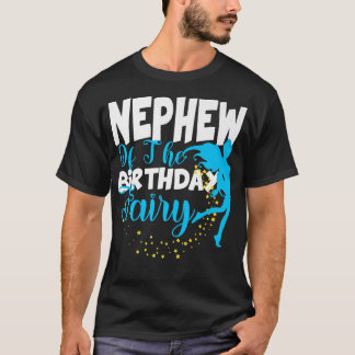 甥の誕生日妖精ファンタジー誕生日スクア Tシャツ