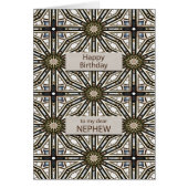 甥の誕生日抽象芸術マンダラデザイン (正面)