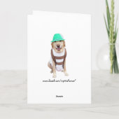 甥またはのためのカスタマイズ可能なドイツの誕生日 カード (裏面)