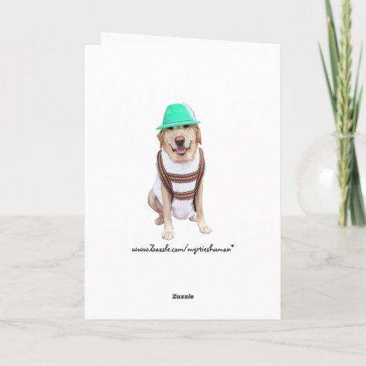 甥またはのためのカスタマイズ可能なドイツの誕生日 カード (裏面)