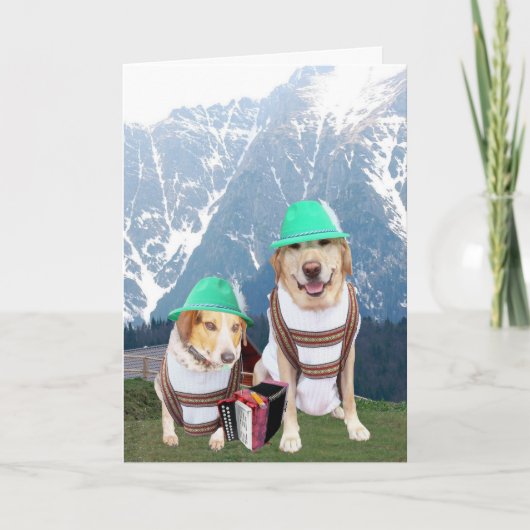 甥またはのためのカスタマイズ可能なドイツの誕生日 カード (正面)