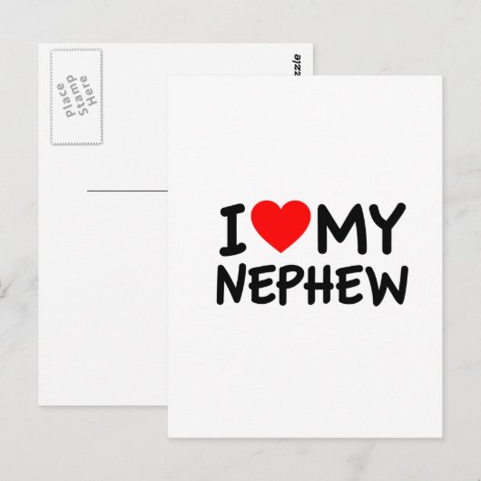 甥を愛す ポストカード (正面/裏面)