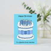 甥素晴らしハッピーバースデー ポストカード (スタンド正面)