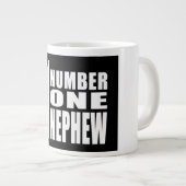 甥誕生日の贈り物:一番の甥 ジャンボコーヒーマグカップ (正面右)