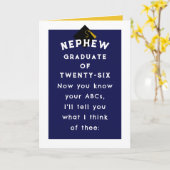 甥2025年卒業カード カード (黄色い花)