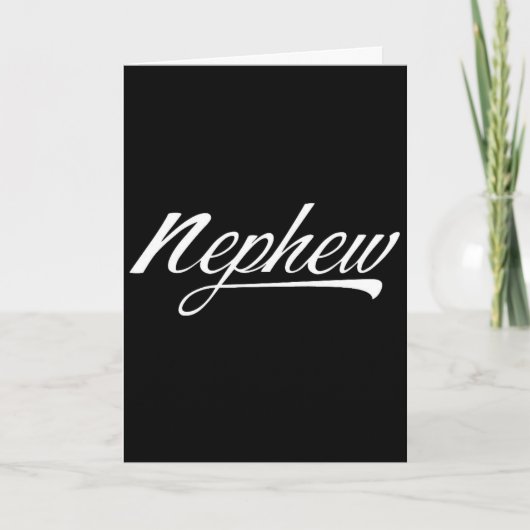 ***甥***"あなた"へのハッピーバースデー!!!! カード (正面)