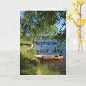 「甥」はレイクカードで1日待て カード (黄色い花)