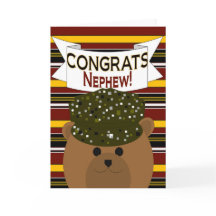 甥 – 陸軍兵士おめでとう!