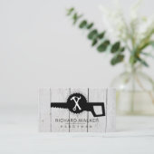 用具の便利屋の整備士の自動大工工業 名刺 (スタンド正面)