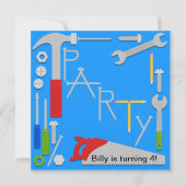 用具の研修会の誕生日のパーティの招待状 招待状 (正面)