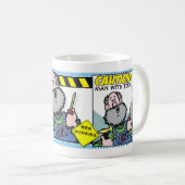 用具を持つ人 コーヒーマグカップ (正面右)