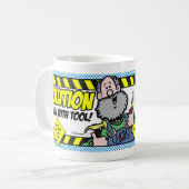 用具を持つ人 コーヒーマグカップ (正面左)