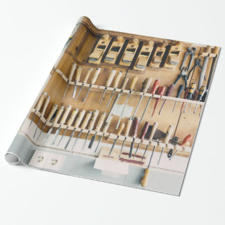 用具DIYの熱狂者のパパの父の日 ラッピングペーパー