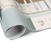 用具DIYの熱狂者のパパの父の日 ラッピングペーパー (ロールコーナー)