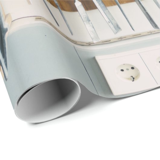 用具DIYの熱狂者のパパの父の日 ラッピングペーパー (ロールコーナー)