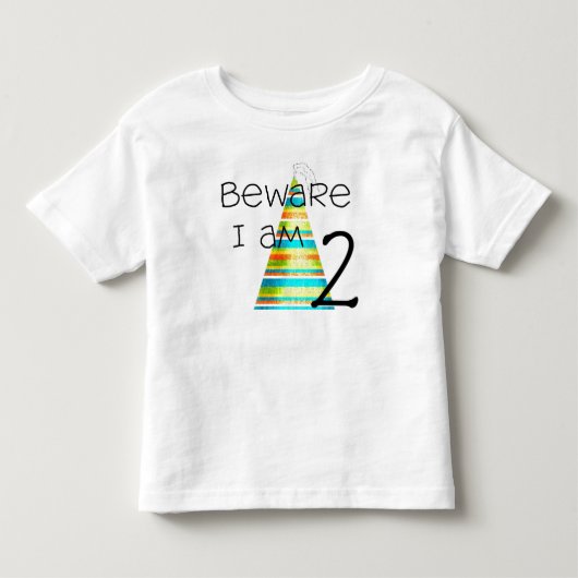 用心しろ二番 トドラーTシャツ (正面)