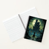 用心しろ!ザ呪われたキャッスルハロウィーン ノートブック (内部)