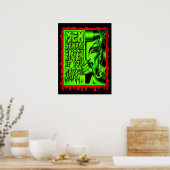 用心しろ! ポスター (キッチン)