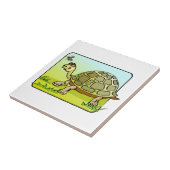 用心深いカメ タイル (側面)