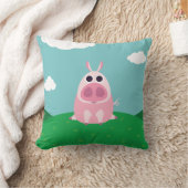 用心深いブタ クッション (ブランケット)