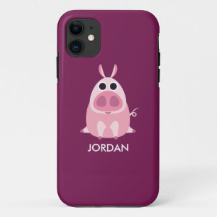 用心深いブタ iPhone 11 ケース