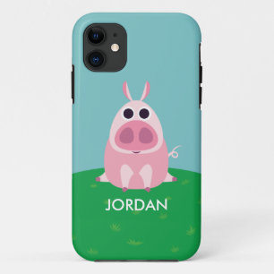 用心深いブタ iPhone 11 ケース