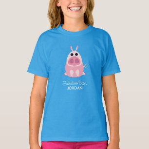 用心深いブタ Tシャツ