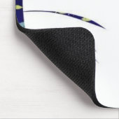 用心深い目 マウスパッド (コーナー)