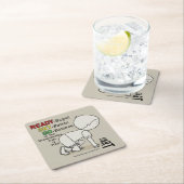 用意セット行け信じ! スクエアペーパーコースター (インサイチュ)