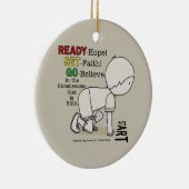 用意セット行け信じ! セラミックオーナメント (右)