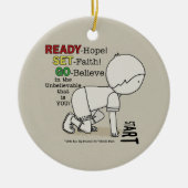 用意セット行け信じ! セラミックオーナメント (正面)