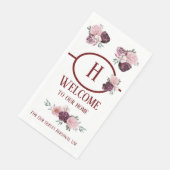 用紙ナプキン数量50紙ハンドタオル牡丹 (コーナー)