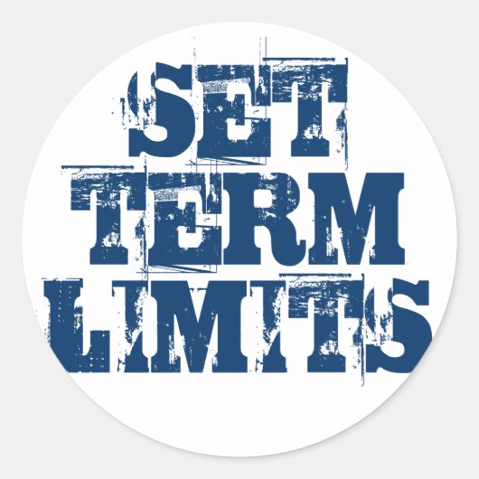 用語の制限を設定する ラウンドシール (正面)